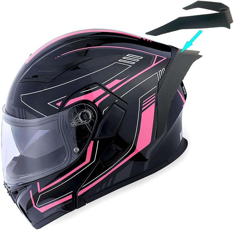 1Storm Motorcycle Modular Full Face Helmet with Dual Visor