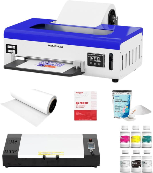 DTF Printer A4 with White Ink Circulation