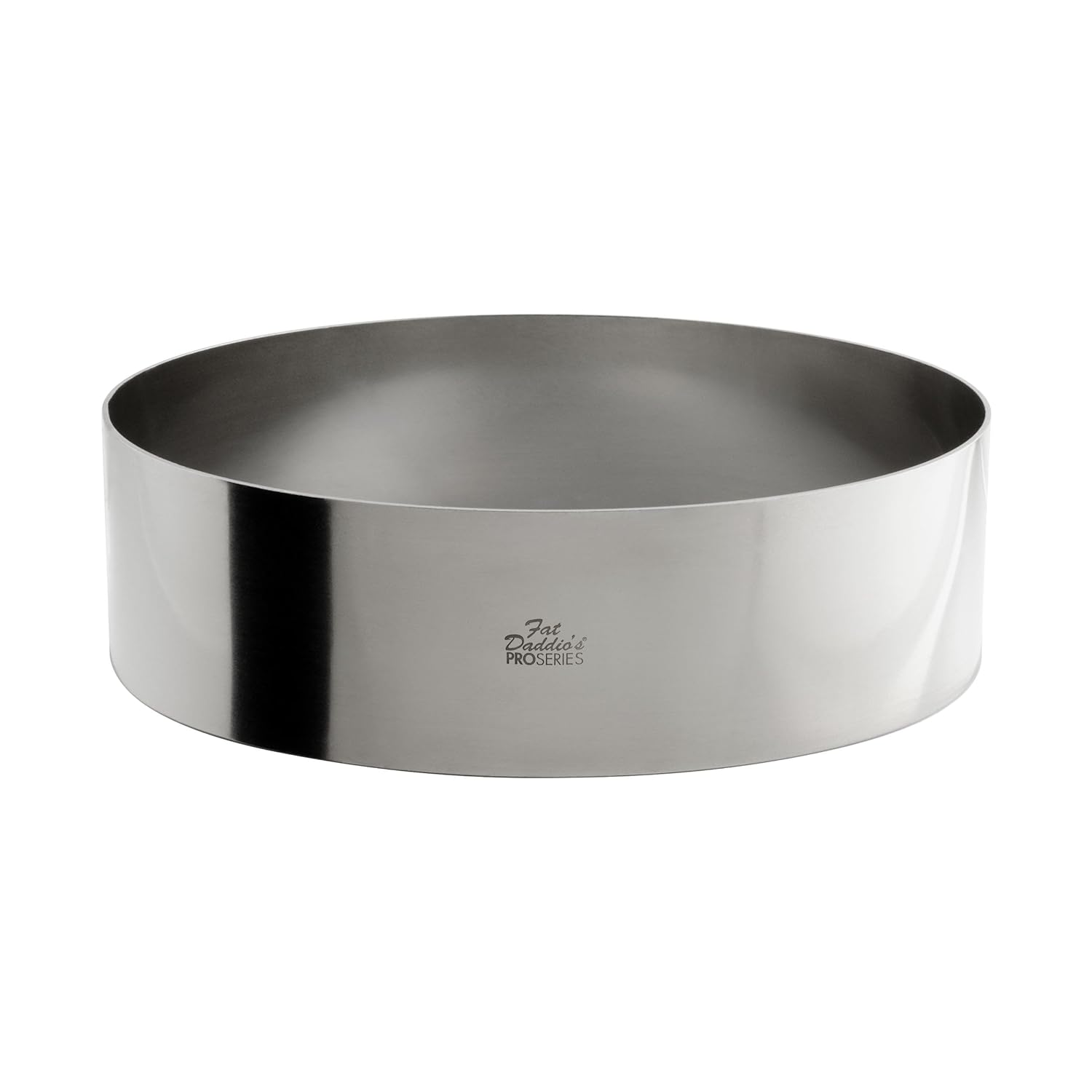 Fat Daddio's Stainless Steel Round Cake Ring for Baking & Molding