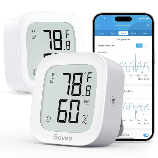 Govee WiFi Thermometer Hygrometer for Accurate Indoor Monitoring