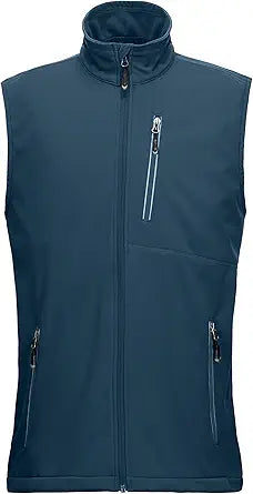 33,000ft Men's Windproof Lightweight Golf Vest for Outdoor Sports