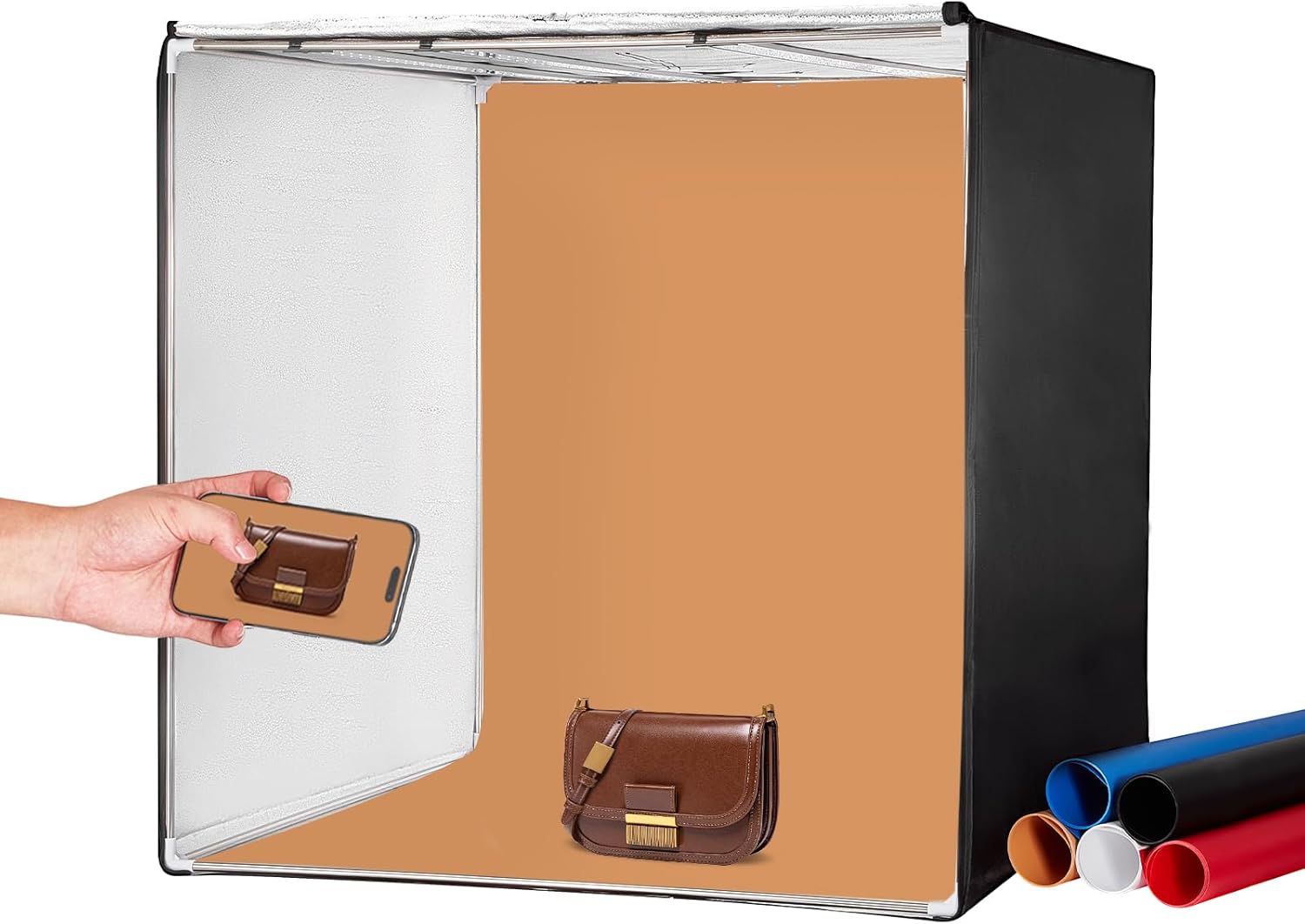 VEVOR 32in x 32in Photo Studio Light Box for Professional Photography