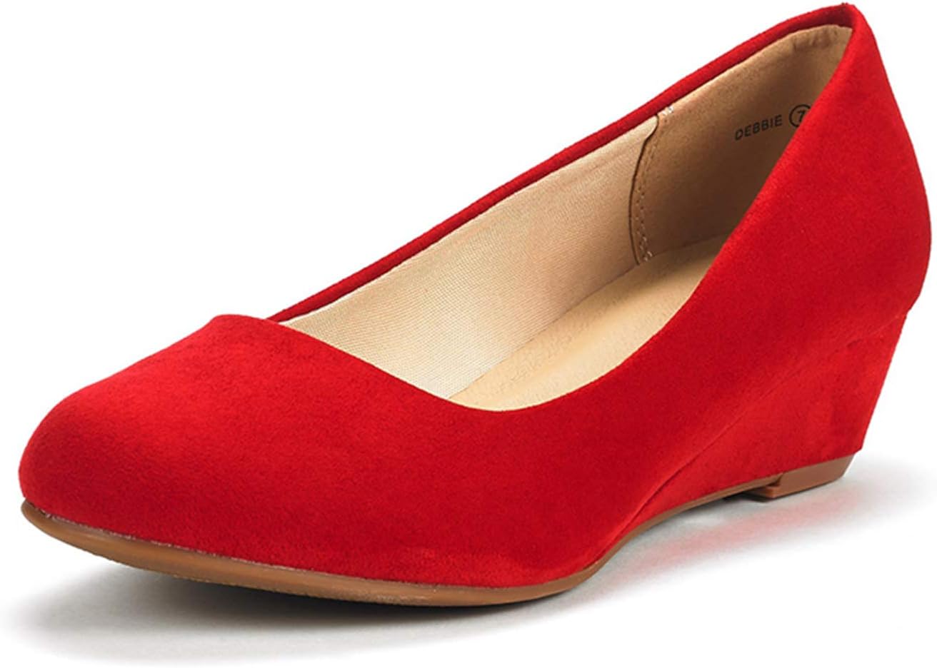 DREAM PAIRS Women's Debbie Mid Wedge Heel Pump Shoes Review