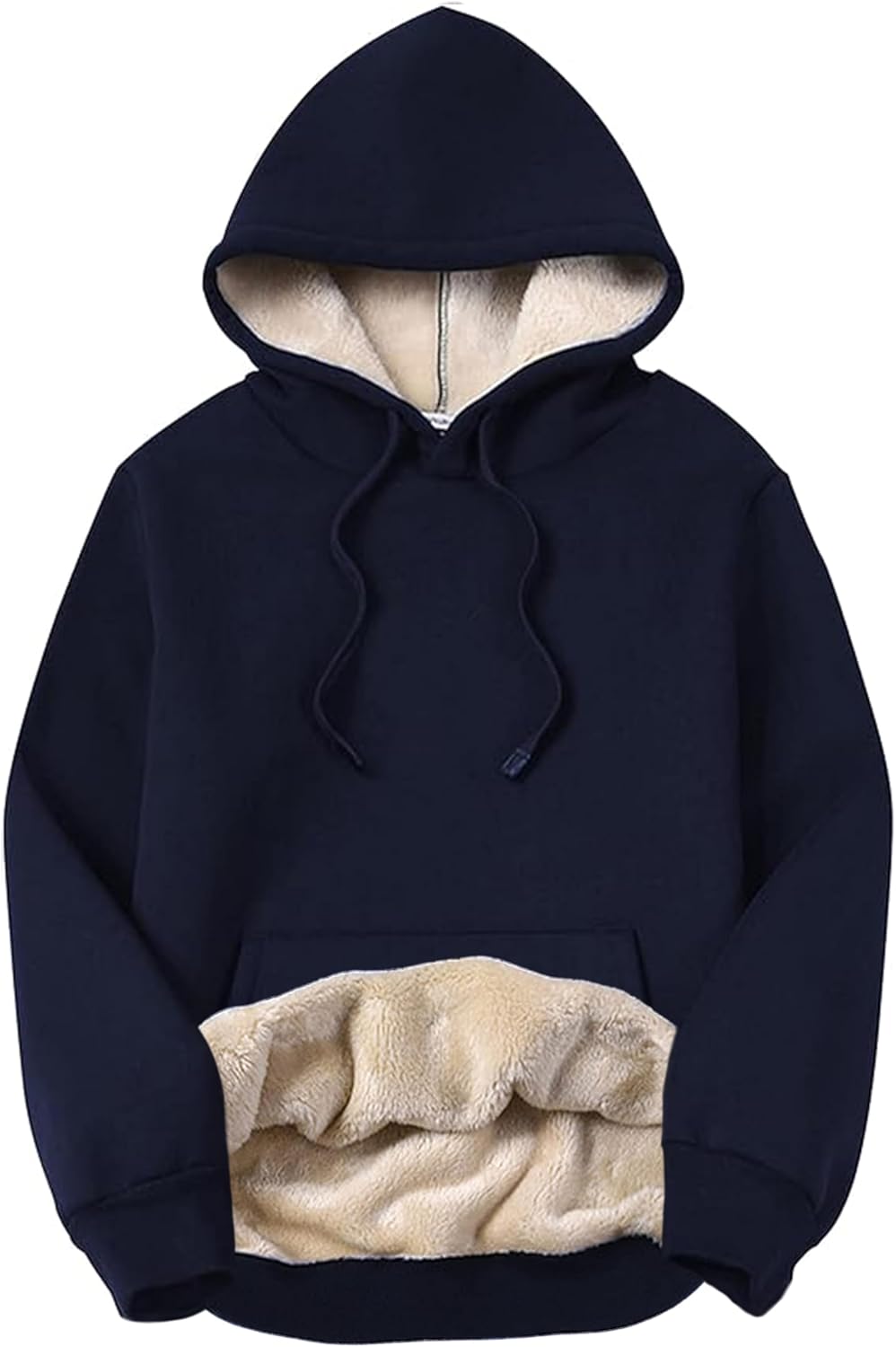 Yeokou Women's Winter Hoodies Pullover Sherpa Fleece Sweatshirt