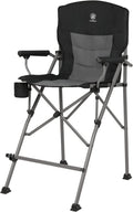 Tall Directors Chair 31in Bar Height Folding Chair - Elevated View
