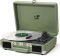 Vinyl Record Player 3 Speed Portable Suitcase Turntable - Retro Sound