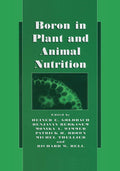 Boron in Plant and Animal Nutrition - Comprehensive Workshop