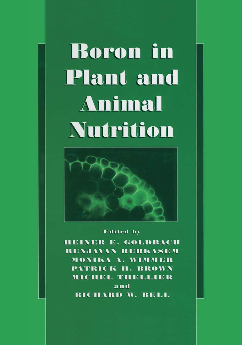 Boron in Plant and Animal Nutrition: Essential Insights and Research