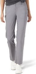 Lee Women's Secretly Shapes Regular Fit Straight Leg Pant - Sleek 10
