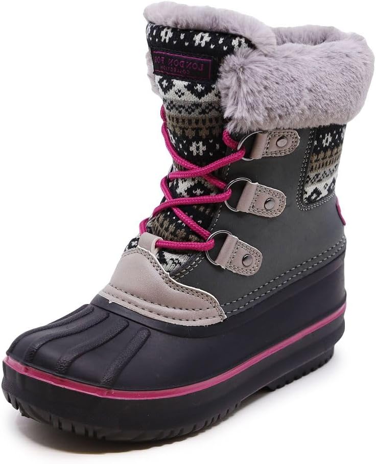 LONDON FOG Girls Tottenham Cold Weather Warm Lined Snow Boot Review