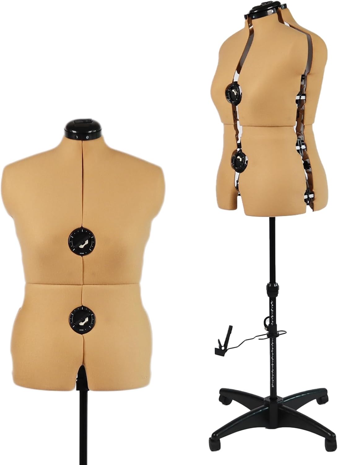 Turmeric Adjustable Dress Form Mannequin for Sewing Size 12-18