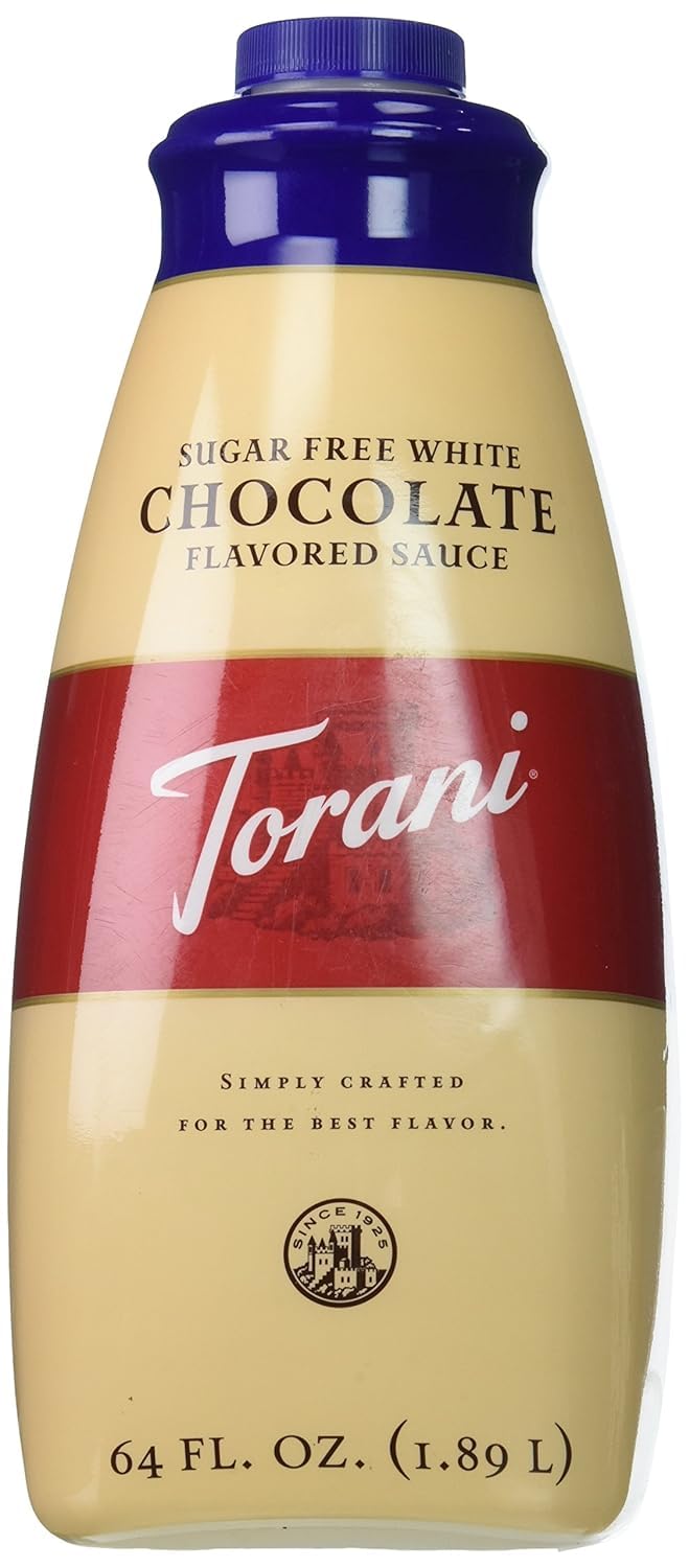Torani Sugar Free White Chocolate Sauce for Delicious Drinks