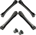 TRQ Front Upper & Lower Control Arm Set Compatible with 1984-2001 Jeep