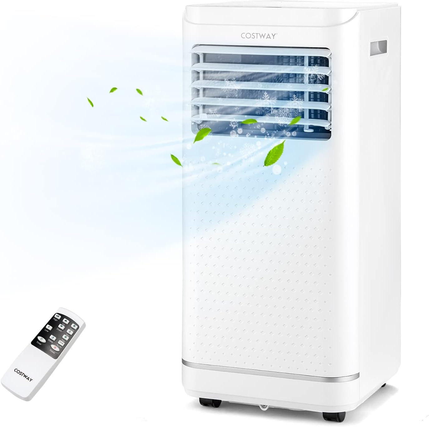 COSTWAY 10000 BTU Portable AC - Cool 350 Sq.Ft!
