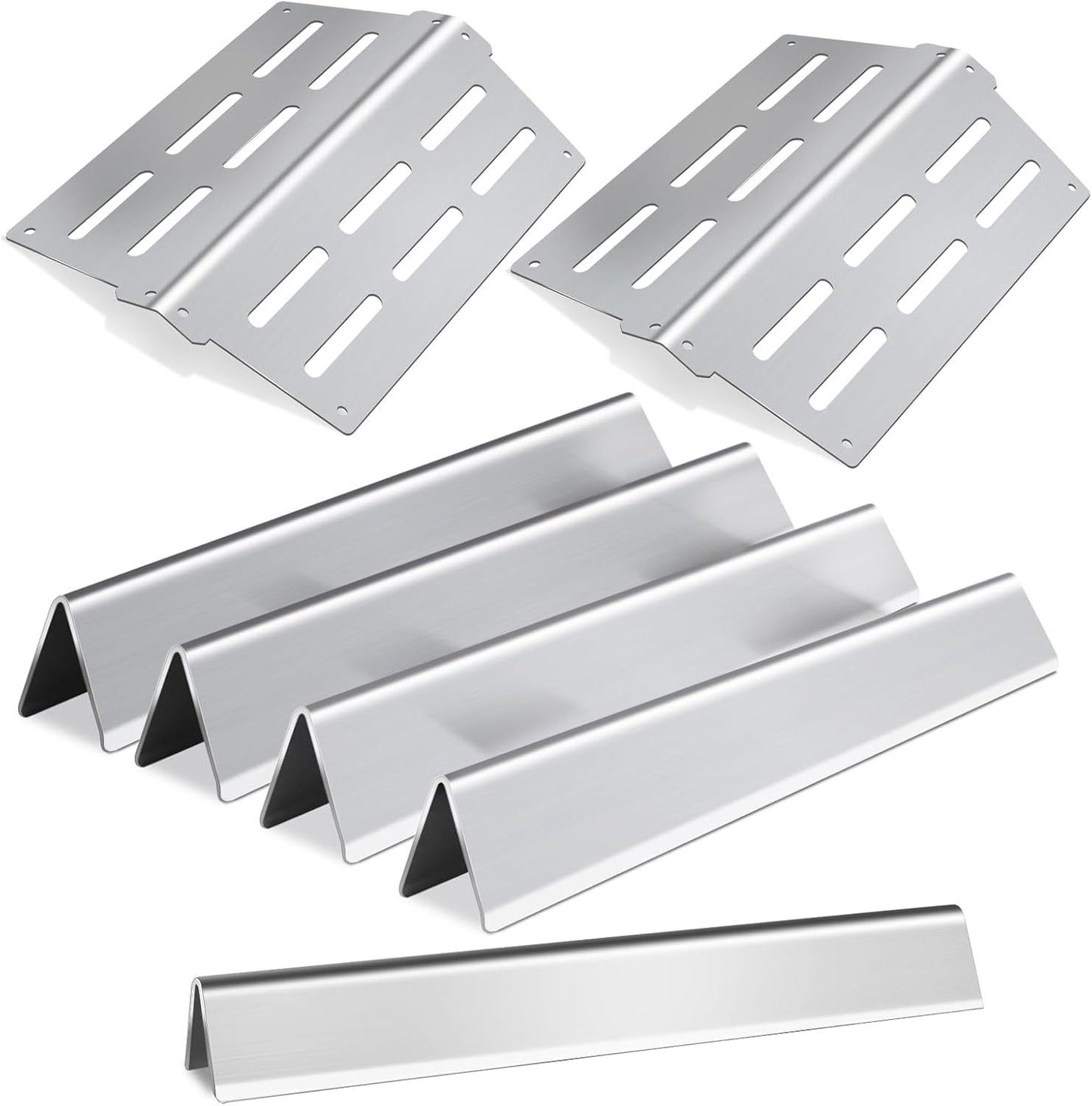 Stainless Steel Flavorizer Bars & Heat Deflector for Weber Grills