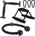Cable Attachments for Gym Cable Machine Attachment Set - Home Gym Kit