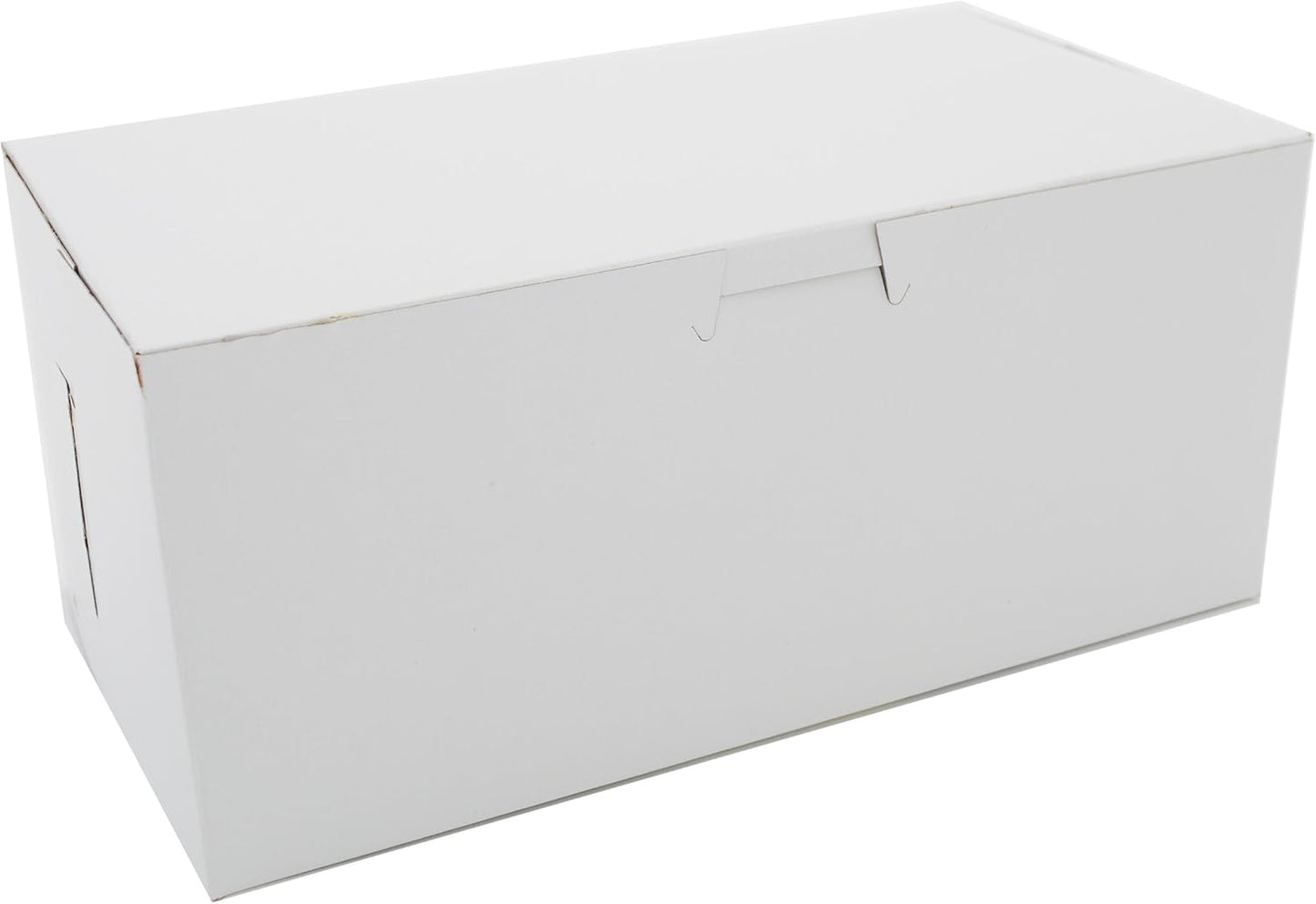 SCT White One-Piece Non-Window Bakery Boxes for Fresh Treats