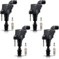 ENA 4 Ignition Coil Pack with Iridium Spark Plugs - Reliable Fit
