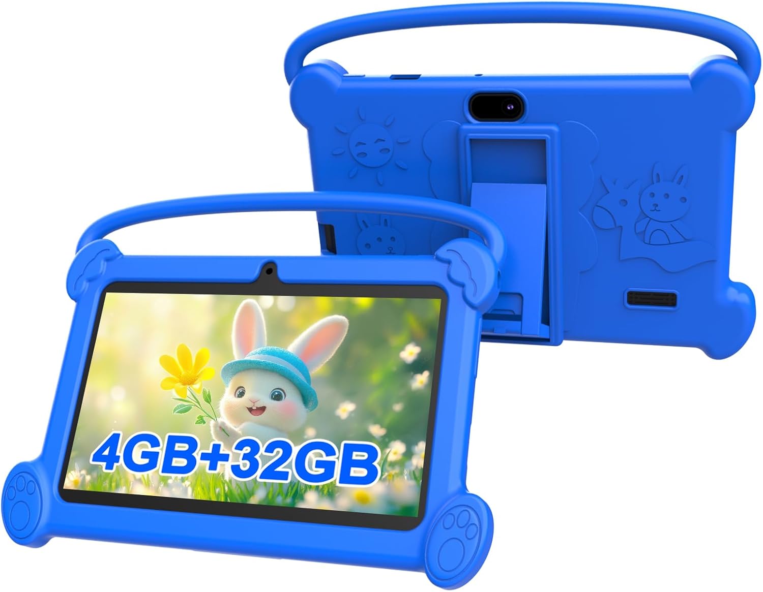 Kids Tablet 7 inch with Shockproof Case for Safe Learning Fun