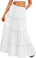 Trendy Queen Long Skirts for Women Boho Maxi Skirt