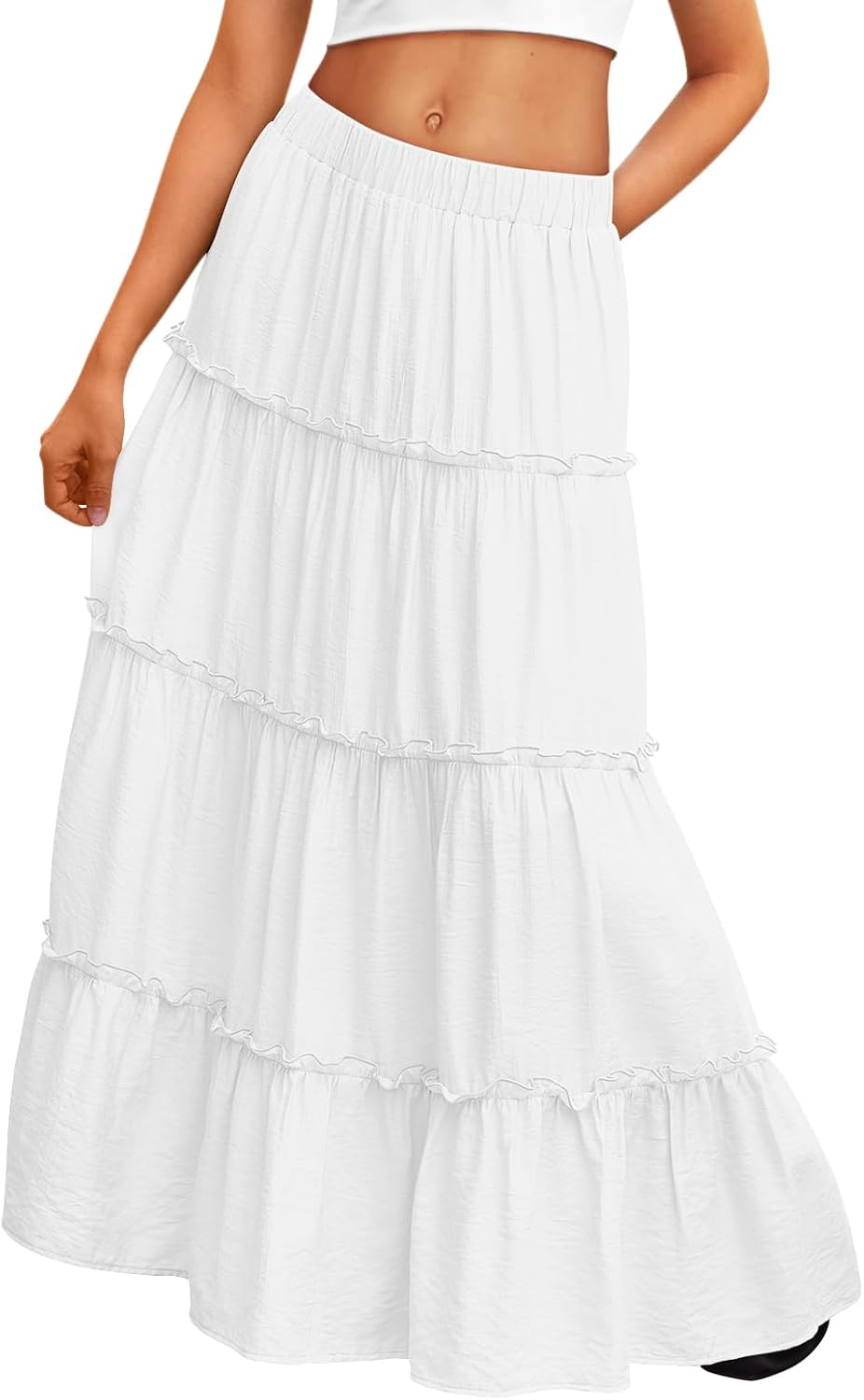 Trendy Queen Long Skirts for Women Boho Maxi Skirt Fashion