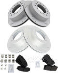 TRQ Performance Brake Pad & Rotor Kit for Toyota 4Runner & FJ Cruiser