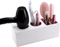Hair Dryer Countertop Holder and Wall Mount Organizer - Tidy Vanity