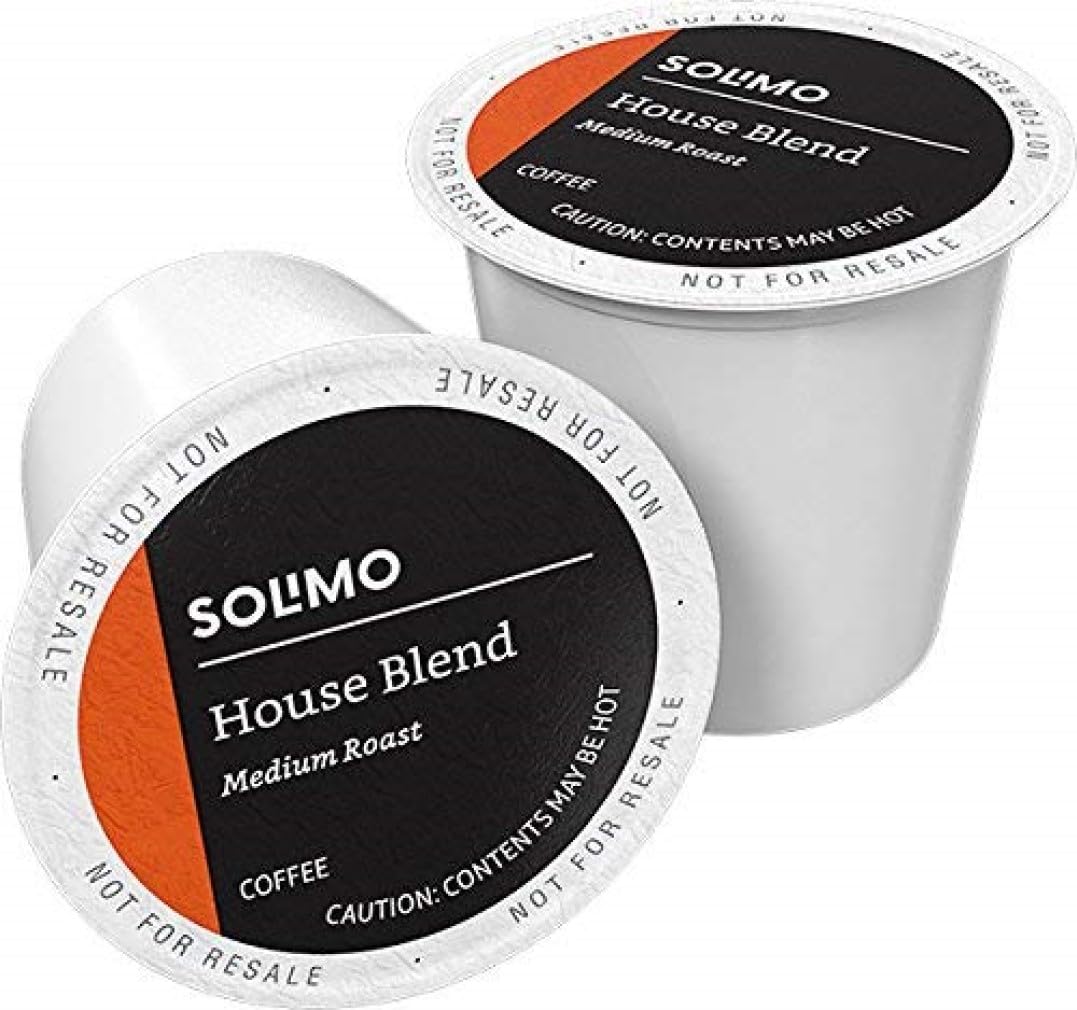 Solimo Medium Dark Roast Coffee Pods for Keurig 2.0 Brewers