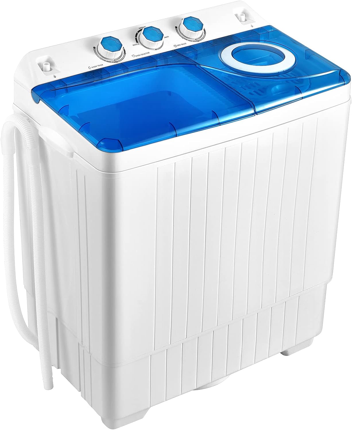 Giantex 2-in-1 Portable Washer & Spinner, 26lbs Capacity, Timer Control