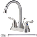 ARCORA 2 Handle Modern Bathroom Faucet Brushed Nickel - 4 in Centerset