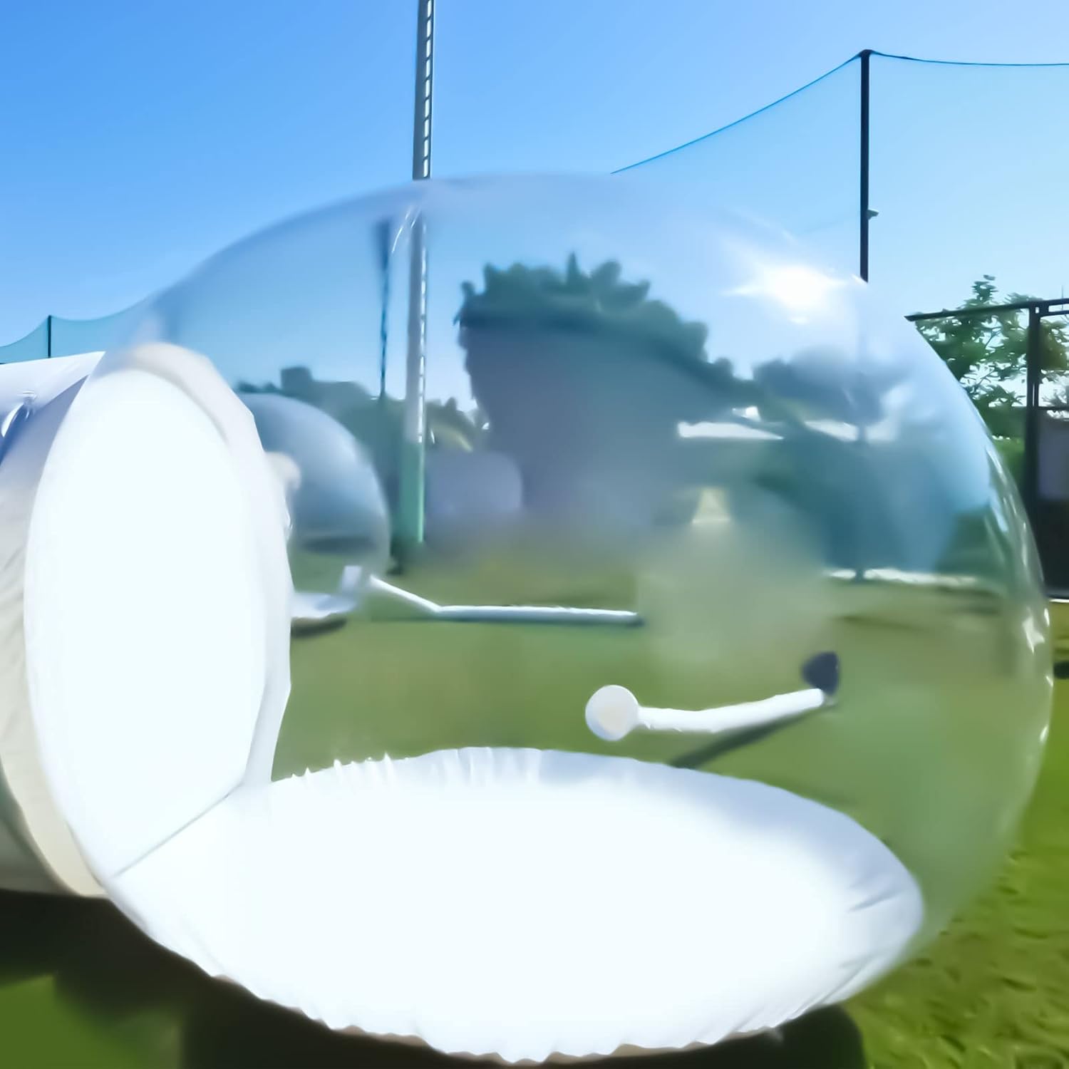 RocoReny 10ft Inflatable Bubble Tent: All-Weather Stargazing Bliss!
