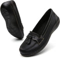 Loafers for Women Leather Slip On Tassel Flats - Comfort Fit