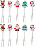 Christmas Cartoon Kids Fork Set - Festive & Reusable