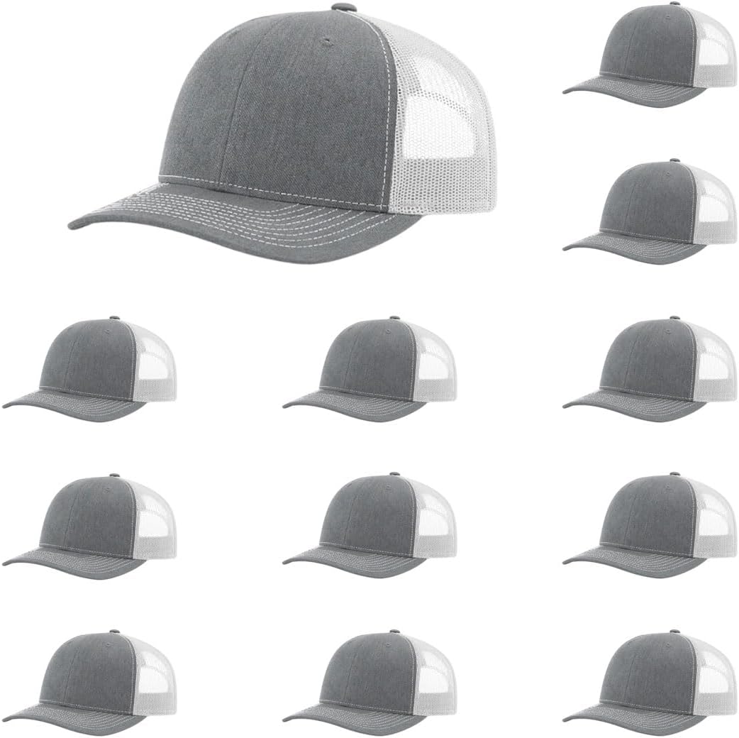 Richardson 112 Classic Six-Panel Adjustable Snapback Trucker Cap