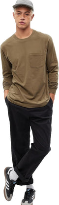 GAP Men's Heavyweight Pocket Crewneck Tee