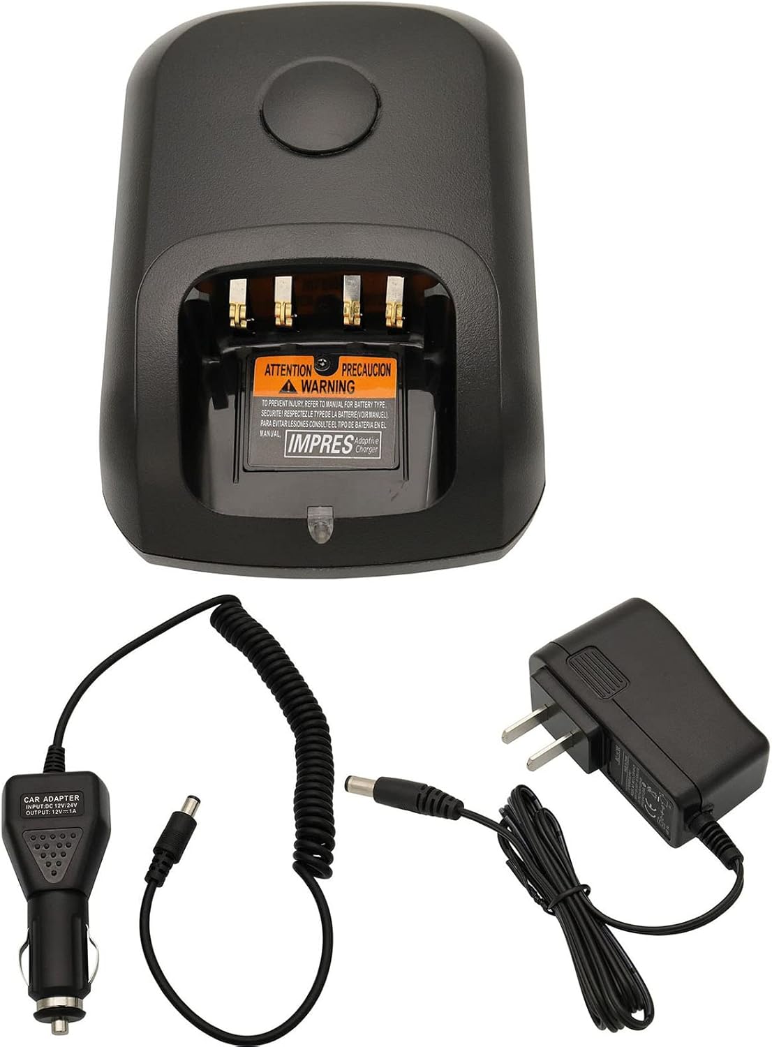 Desktop Charger for Motorola XPR Series with Car Adapter