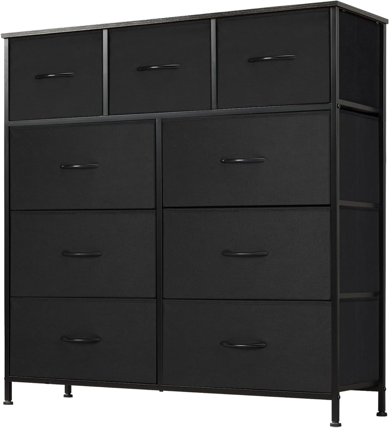 DUMOS Dresser for Bedroom with 9 Drawers and Sturdy Frame