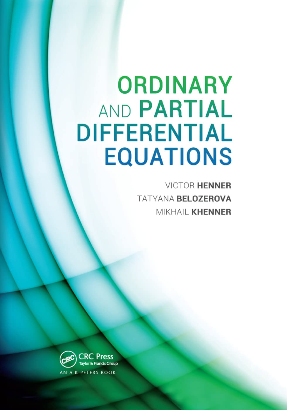 Ordinary and Partial Differential Equations Textbook Review