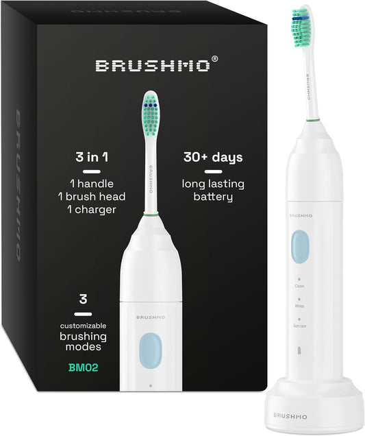 Brushmo e-Series Sonic Electric Toothbrush for Superior Clean