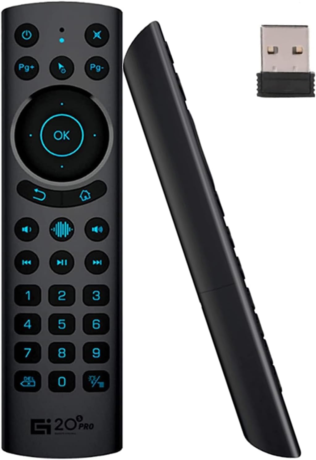 GREVA Bluetooth Remote Control: Voice Sensing & Backlit