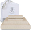 Threadmill 100% Cotton Damask Sateen King Sheets - Soft, Deep Pocket