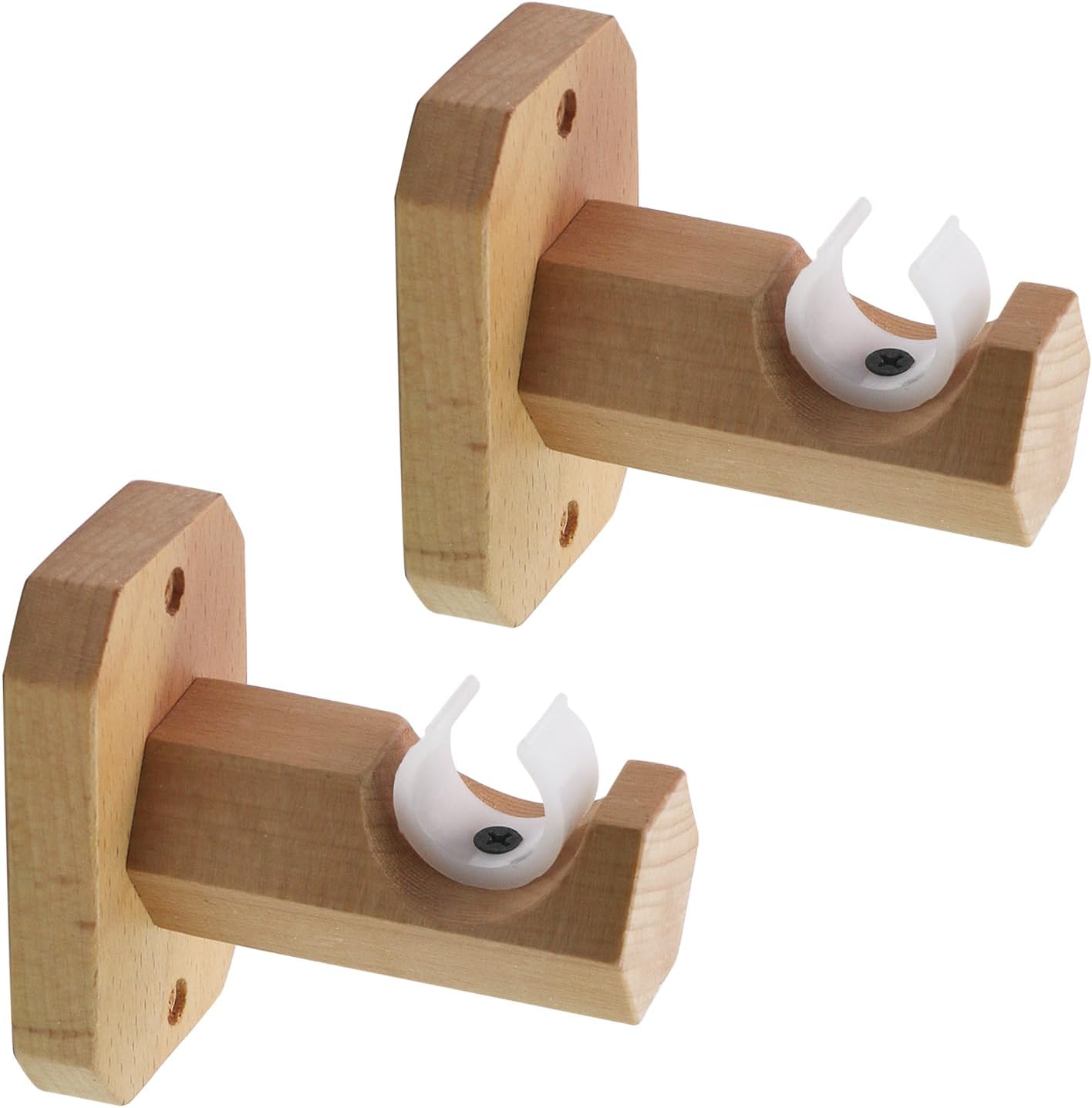 Securely Mount Curtains with Mewutal Rod Holders