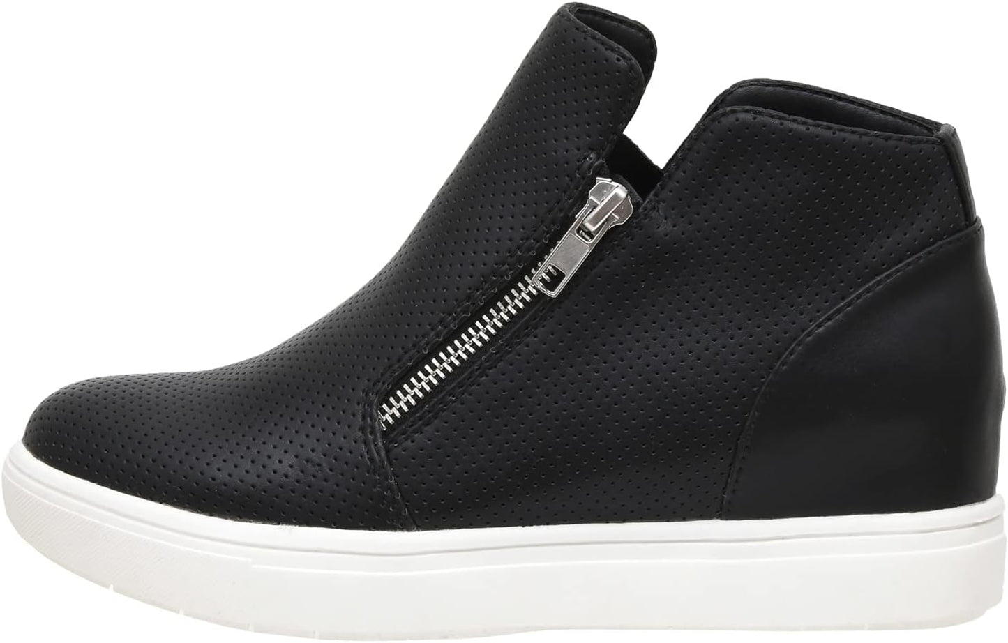 CUSHIONAIRE Women's Hart Hidden Wedge Sneakers for Comfort