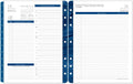 Monticello Two Page Per Day Ring-Bound Planner (Monarch) - 2025