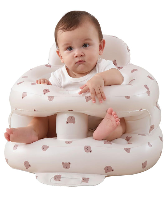 AGITVPS - Inflatable Baby Seat with Built-In Air Pump