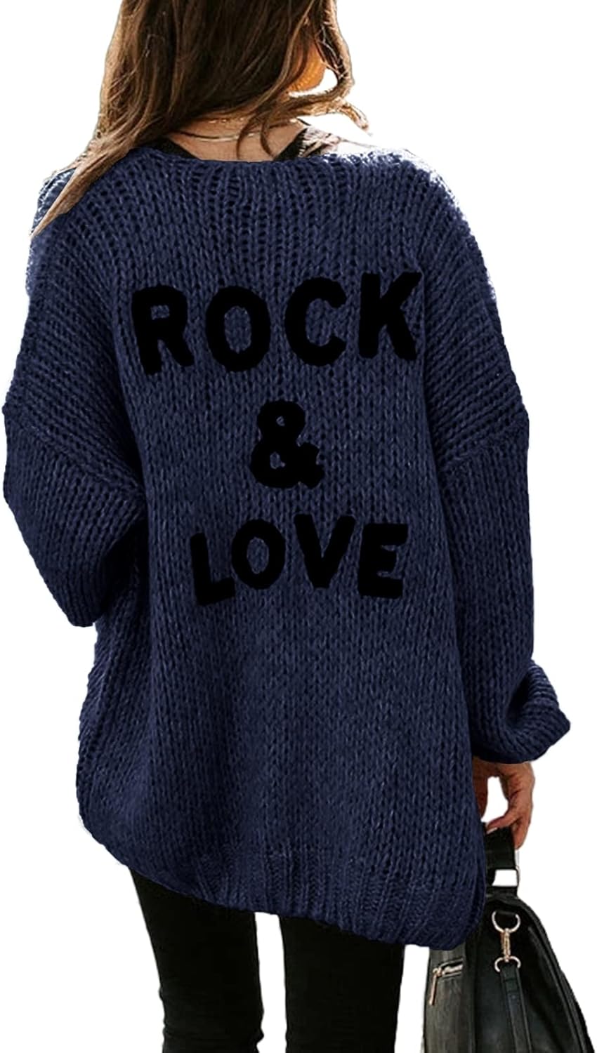 PRETTYGARDEN Women's Long Sleeve Open Front Knit Cardigans