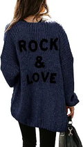Women's Long Sleeve Open Front Knit Cardigan Sweater - Soft Draped