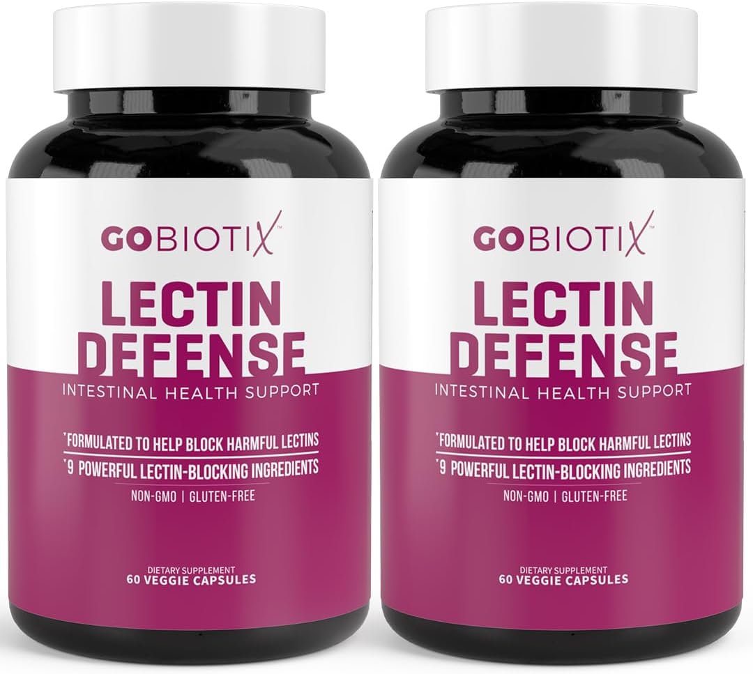 GOBIOTIX Lectin Defense Supplement for Digestive Health Support