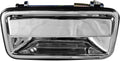 TRQ Outside Exterior Door Handle Rear Chrome Driver LH - Direct Fit