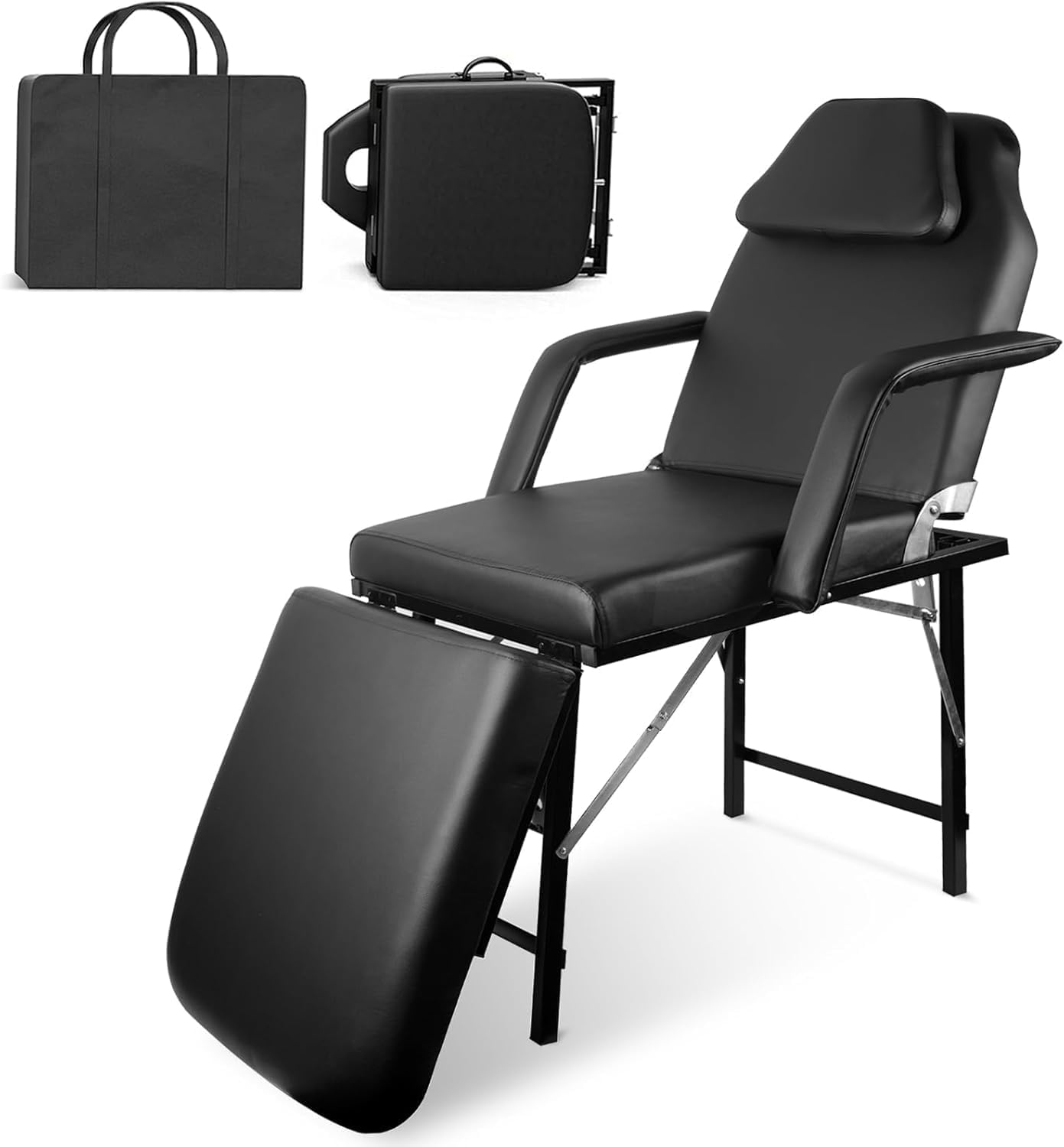 Portable Tattoo Chair for Salon Beauty and Barber Spa Use
